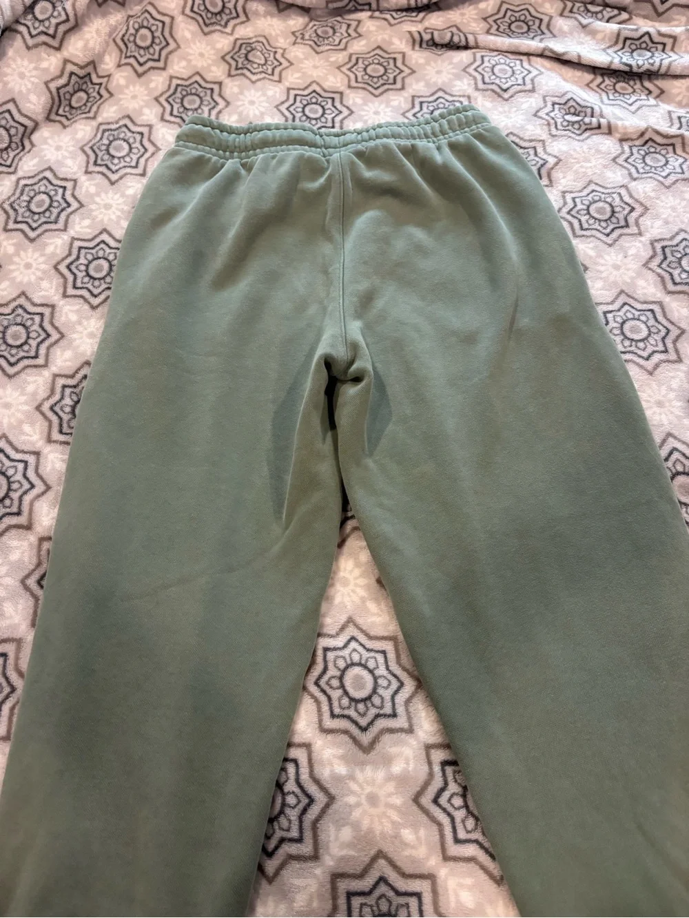 Puma Sage Green Fleece Jogger Pants